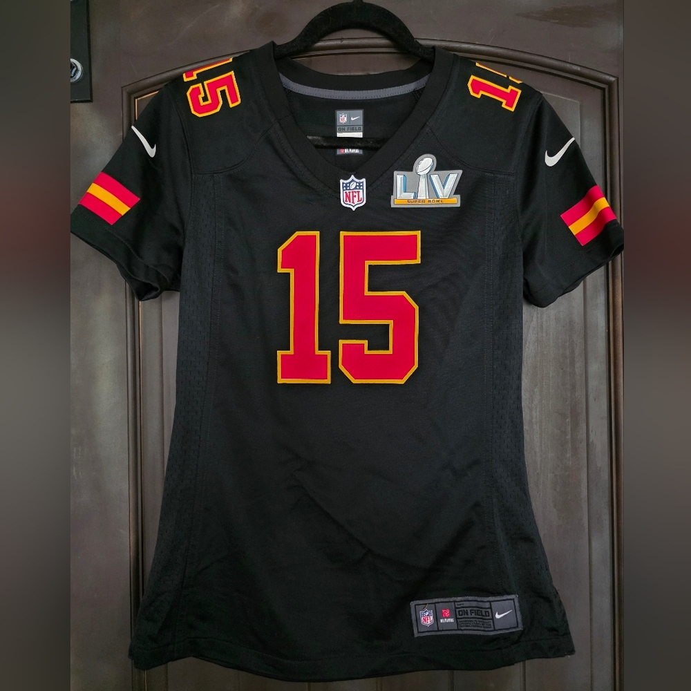 Chiefs Superbowl Women Jersey #15 Mahomes